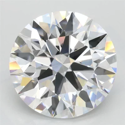 3.55ct D FL Rare Carat Ideal Cut Round Lab Grown Diamond