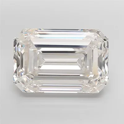 30.23ct H VS1 Rare Carat Ideal Cut Emerald Lab Grown Diamond
