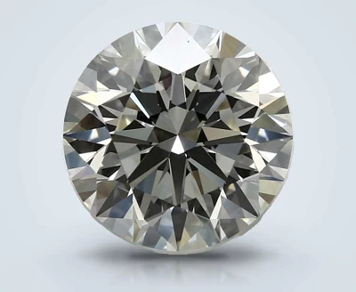 4.02ct J VVS2 Rare Carat Ideal Cut Round Diamond