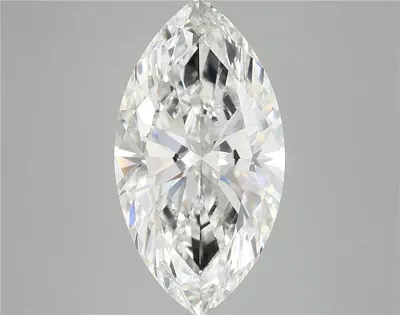 6.00ct F VS2 Rare Carat Ideal Cut Marquise Lab Grown Diamond