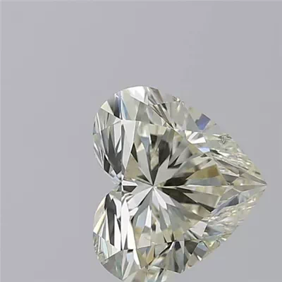 3.01ct K SI2 Rare Carat Ideal Cut Heart Diamond