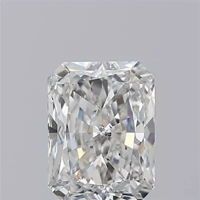 2.51ct F SI2 Rare Carat Ideal Cut Radiant Diamond