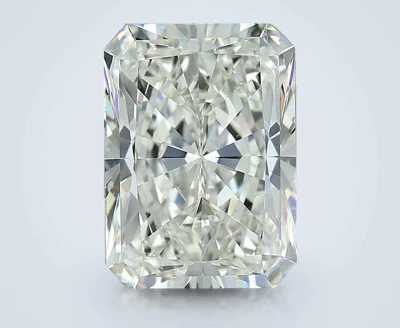 5.01ct J SI1 Rare Carat Ideal Cut Radiant Diamond