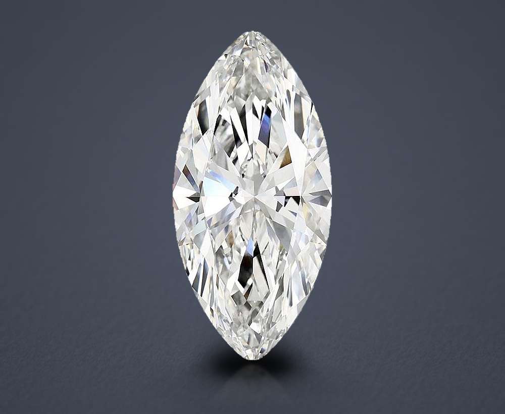 11.51ct F VVS2 Rare Carat Ideal Cut Marquise Lab Grown Diamond