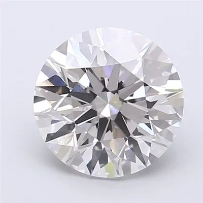 2.51ct F VS1 Excellent Cut Round Lab Grown Diamond