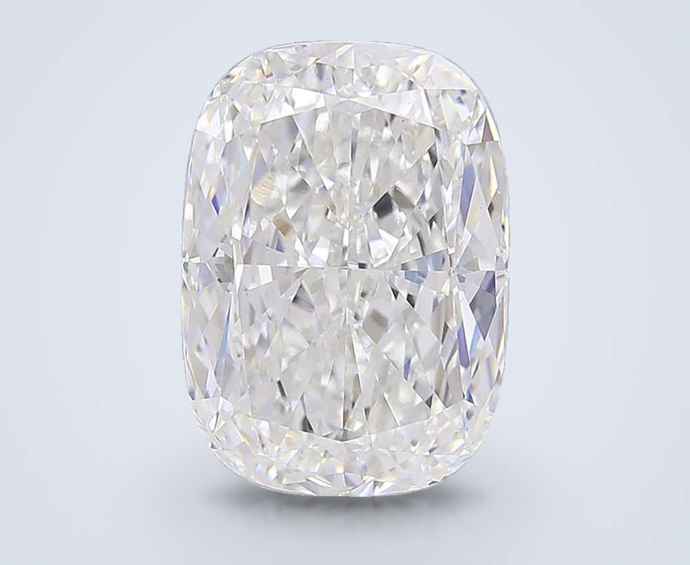 9.55ct F VS1 Rare Carat Ideal Cut Cushion Lab Grown Diamond
