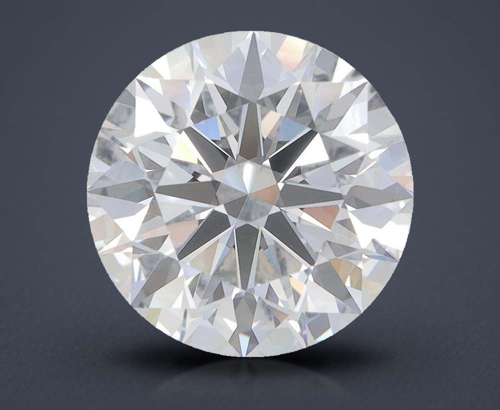 4.53ct F IF Rare Carat Ideal Cut Round Lab Grown Diamond