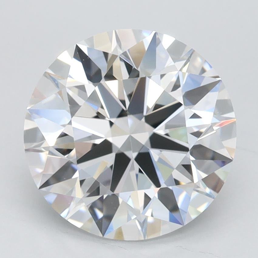 2.07ct D FL Rare Carat Ideal Cut Round Lab Grown Diamond
