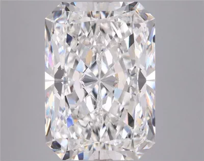 10.08ct F VVS2 Very Good Cut Radiant Lab Grown Diamond