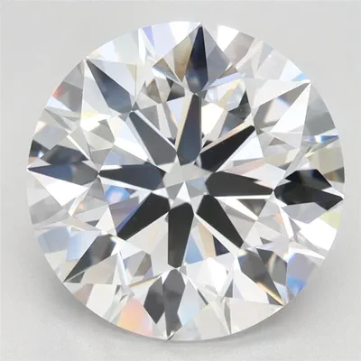 4.01ct D VVS1 Rare Carat Ideal Cut Round Lab Grown Diamond