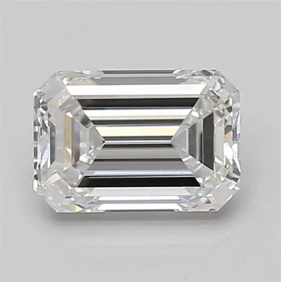 1.59ct D VS1 Excellent Cut Emerald Lab Grown Diamond
