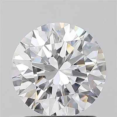 1.54ct D FL Rare Carat Ideal Cut Round Diamond