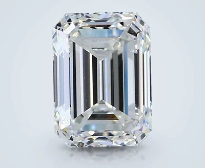 1.80ct I VVS2 Rare Carat Ideal Cut Emerald Diamond