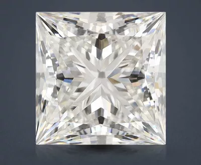 7.17ct G VS1 Rare Carat Ideal Cut Princess Lab Grown Diamond