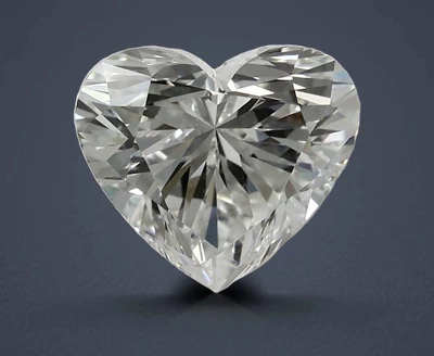 2.02ct G VS2 Rare Carat Ideal Cut Heart Diamond
