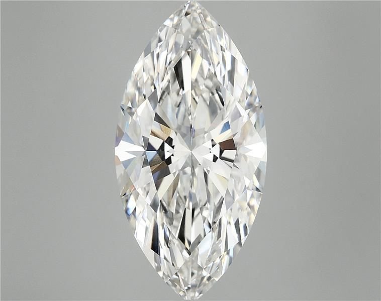 6.17ct F VS1 Rare Carat Ideal Cut Marquise Lab Grown Diamond