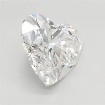 6.00ct E VVS2 Rare Carat Ideal Cut Heart Lab Grown Diamond