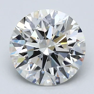 2.14ct I SI1 Rare Carat Ideal Cut Round Diamond