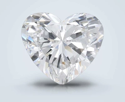 6.03ct E VVS2 Rare Carat Ideal Cut Heart Lab Grown Diamond
