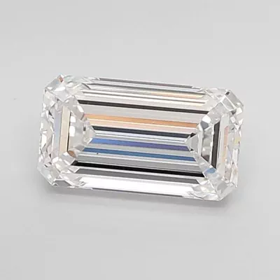 2.16ct E VVS2 Excellent Cut Emerald Lab Grown Diamond