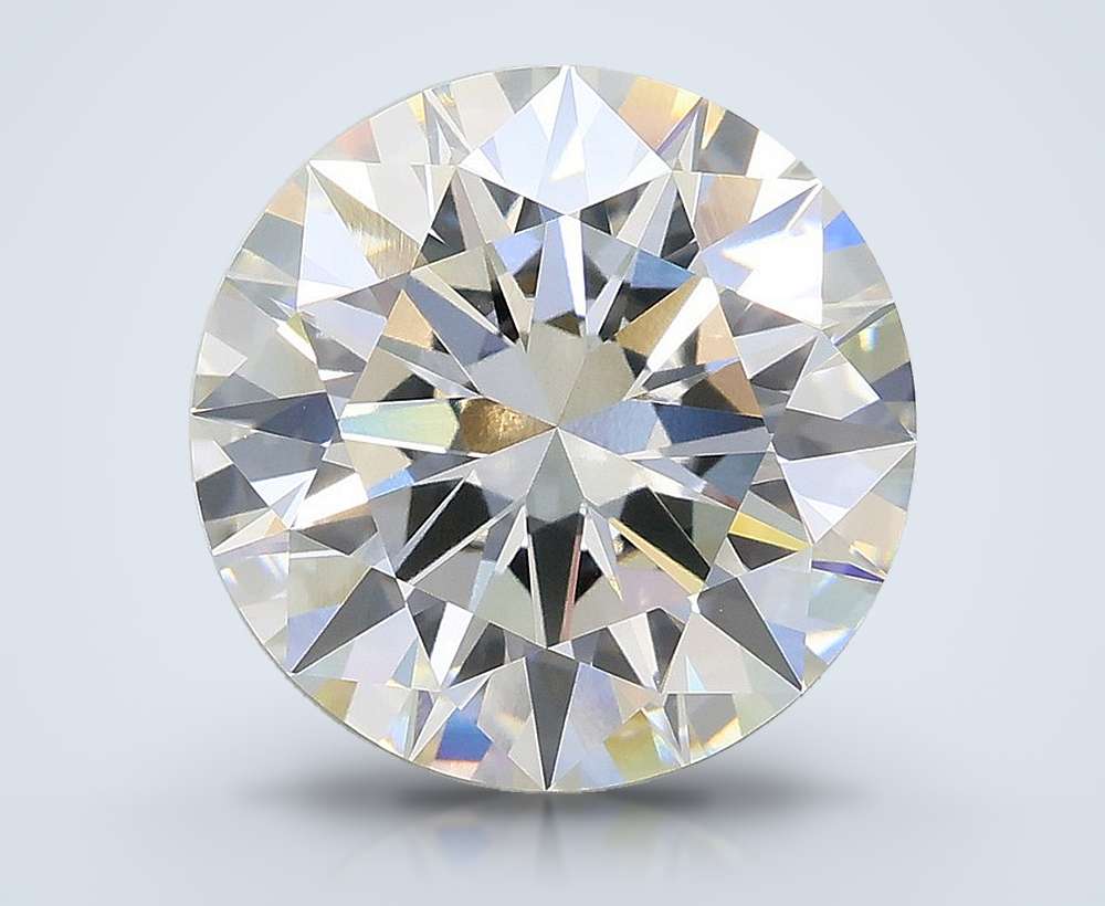 5.01ct G VVS2 Excellent Cut Round Lab Grown Diamond
