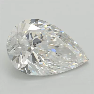 1.53ct D SI1 Rare Carat Ideal Cut Pear Lab Grown Diamond