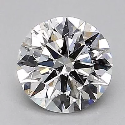 0.71ct F SI2 Rare Carat Ideal Cut Round Diamond