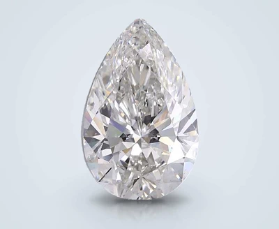 21.01ct H VS2 Rare Carat Ideal Cut Pear Lab Grown Diamond