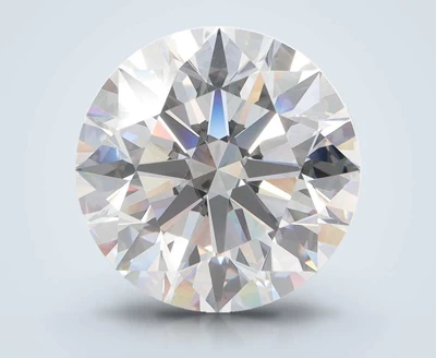 5.74ct D VVS1 Rare Carat Ideal Cut Round Lab Grown Diamond