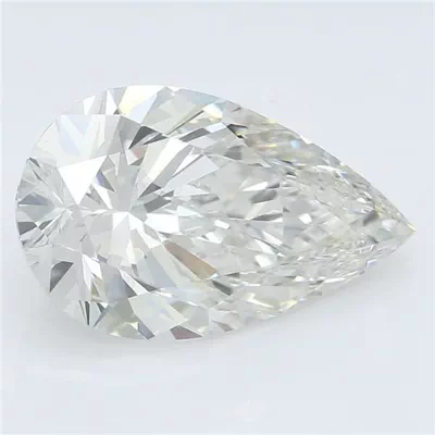 2.23ct I VVS2 Rare Carat Ideal Cut Pear Lab Grown Diamond