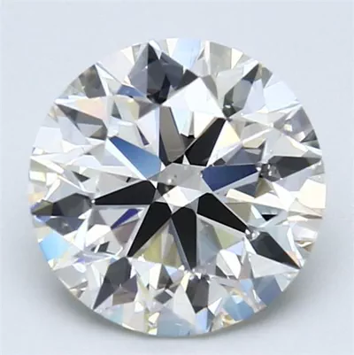 2.51ct J SI2 Rare Carat Ideal Cut Round Diamond