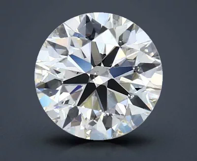 2.51ct J SI2 Rare Carat Ideal Cut Round Diamond