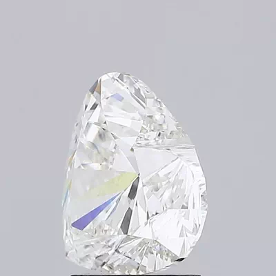 3.01ct H VS2 Rare Carat Ideal Cut Heart Lab Grown Diamond
