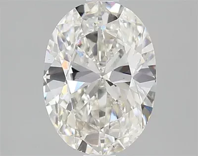1.61ct H VS2 Rare Carat Ideal Cut Oval Lab Grown Diamond