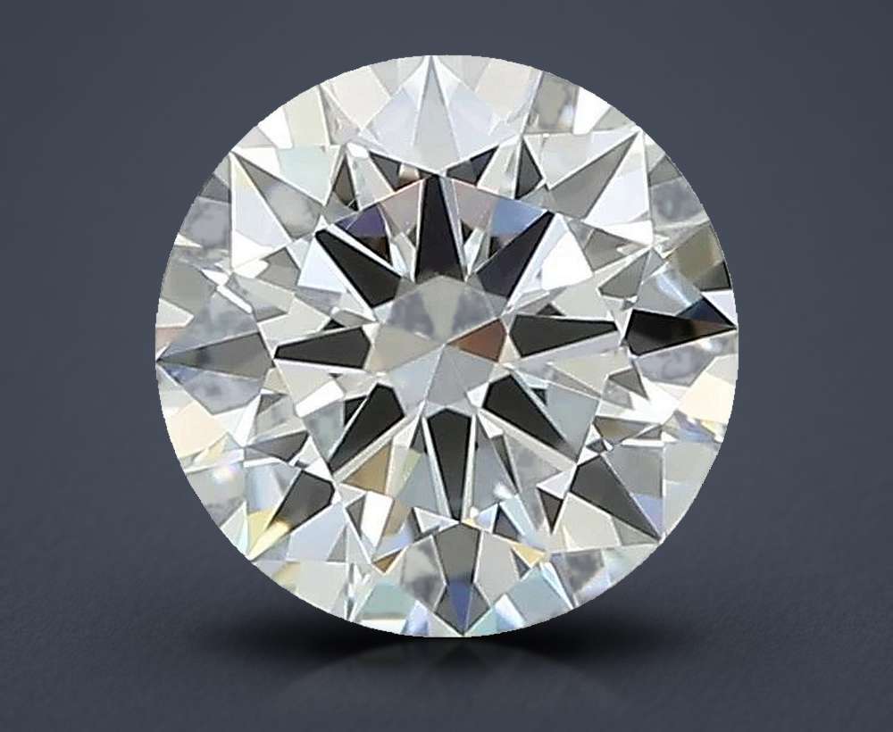 1.19ct D VS2 Rare Carat Ideal Cut Round Lab Grown Diamond