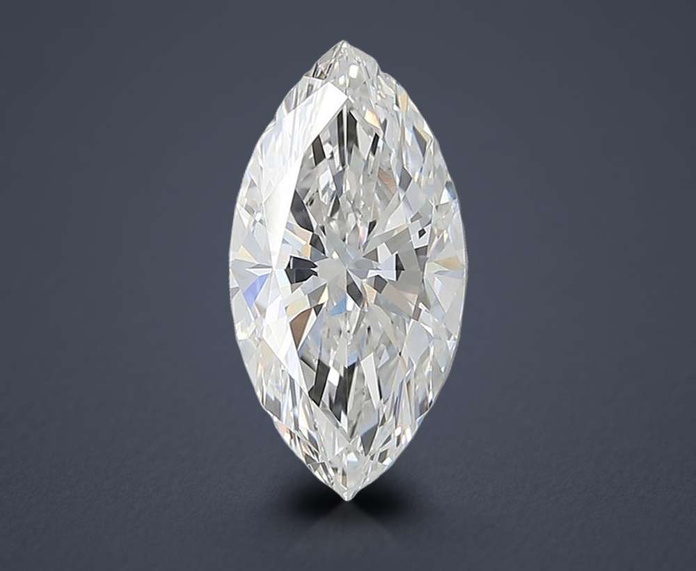 2.06ct E VVS2 Rare Carat Ideal Cut Marquise Lab Grown Diamond