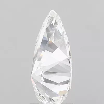 3.08ct E VS1 Very Good Cut Pear Lab Grown Diamond