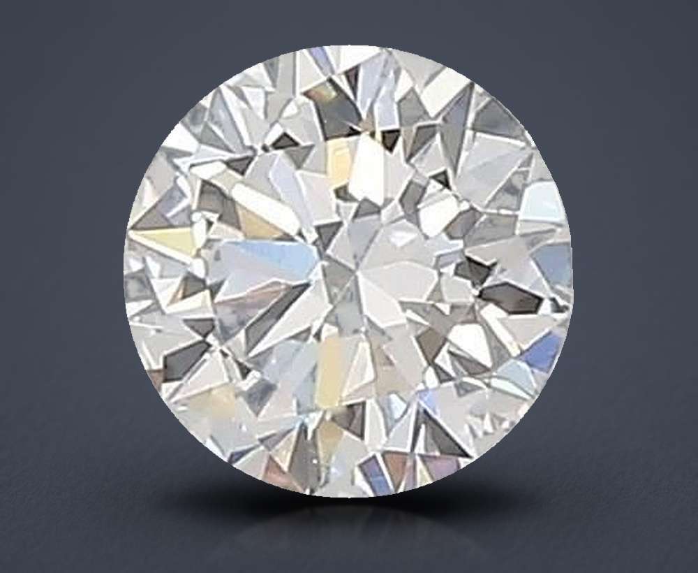 0.37ct D VVS2 Excellent Cut Round Lab Grown Diamond