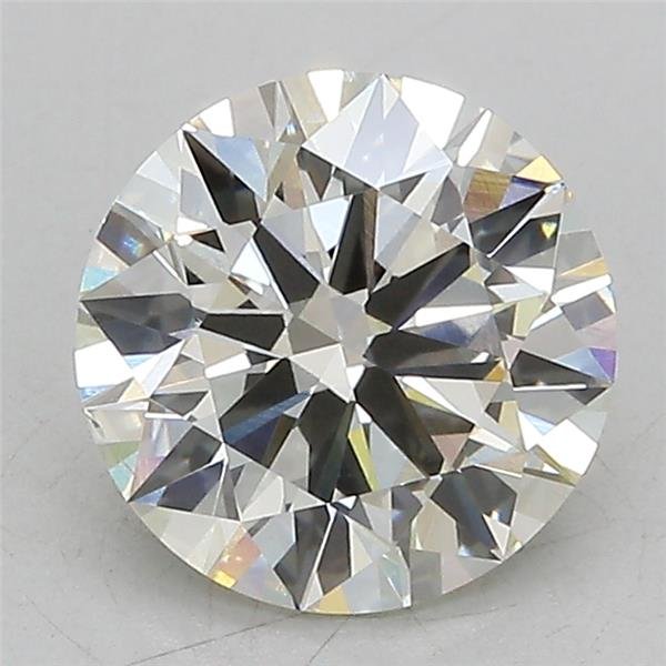 2.18ct J VS2 Excellent Cut Round Lab Grown Diamond