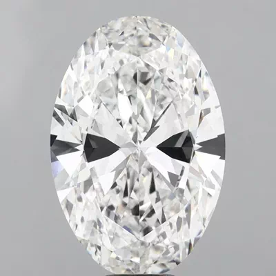 12.02ct F VVS2 Very Good Cut Oval Lab Grown Diamond