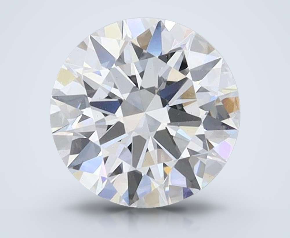 1.04ct D VS1 Rare Carat Ideal Cut Round Lab Grown Diamond