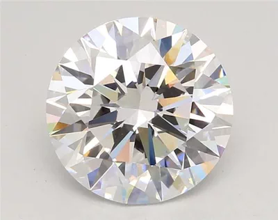 3.91ct D VS1 Rare Carat Ideal Cut Round Lab Grown Diamond