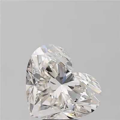 7.05ct J IF Rare Carat Ideal Cut Heart Diamond