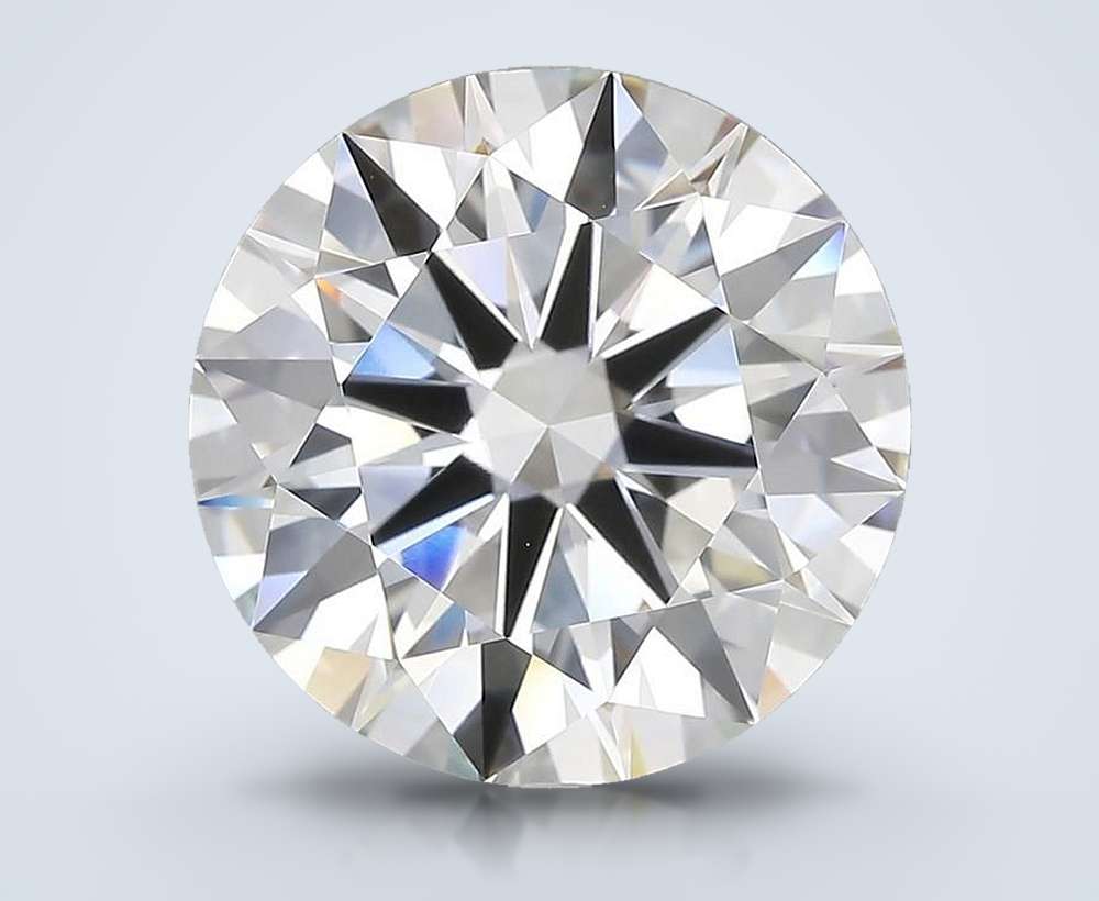 8.07ct F VVS1 Rare Carat Ideal Cut Round Lab Grown Diamond