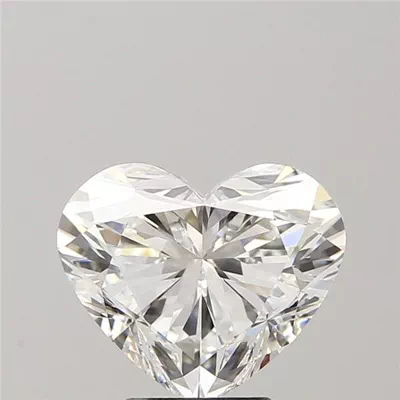 4.00ct G VS2 Rare Carat Ideal Cut Heart Diamond