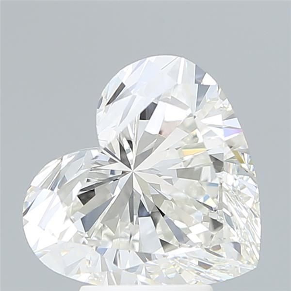 4.20ct F VS1 Good Cut Heart Lab Grown Diamond
