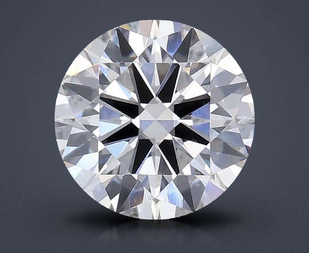 1.53ct H VS2 Rare Carat Ideal Cut Round Lab Grown Diamond