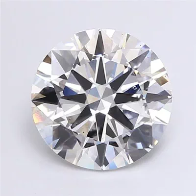 4.01ct F VS2 Excellent Cut Round Lab Grown Diamond