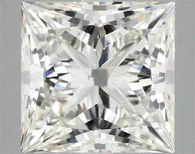 5.07ct G VS1 Rare Carat Ideal Cut Princess Lab Grown Diamond