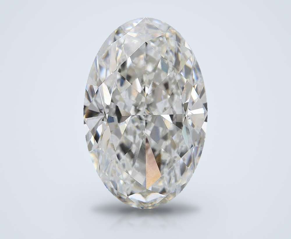10.69ct G VVS2 Rare Carat Ideal Cut Oval Lab Grown Diamond